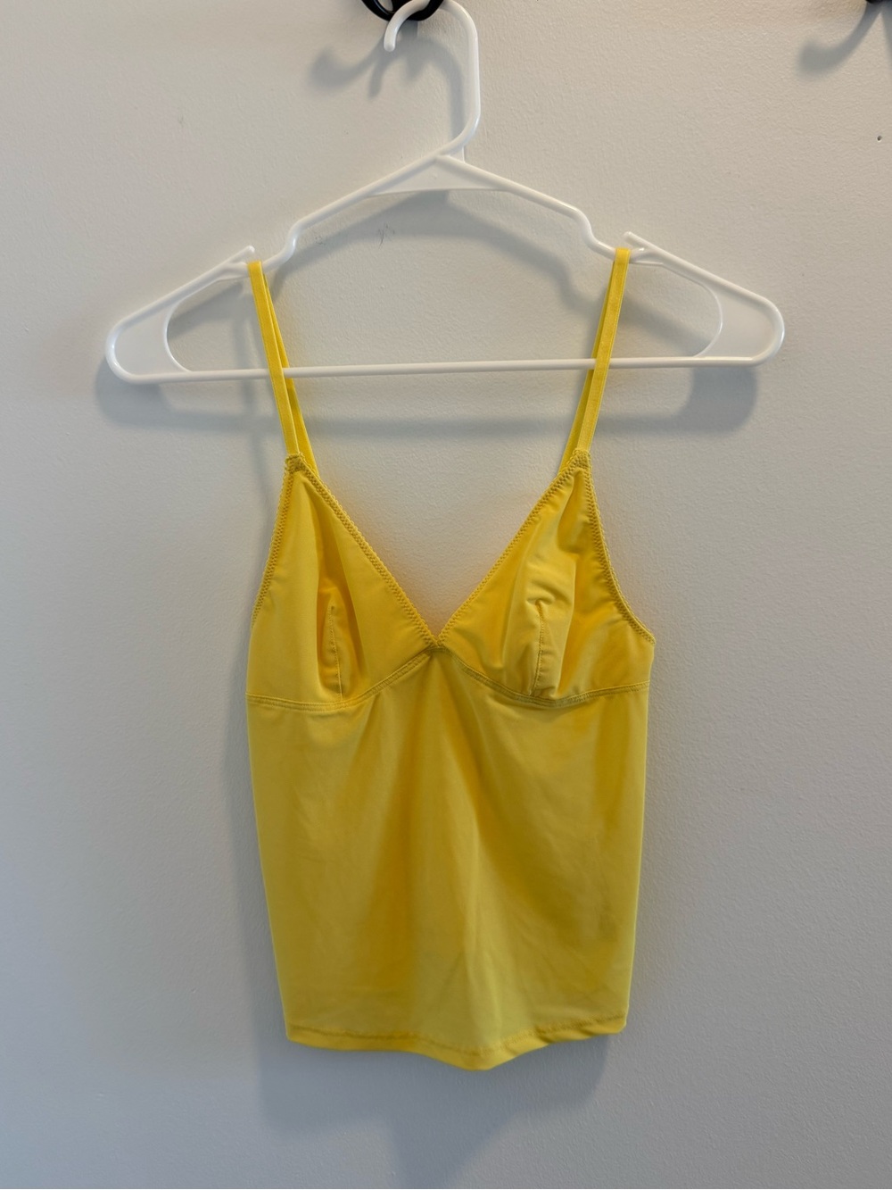 Out From Under Je T'aime Mesh Cami Top in Yellow Women’s Small